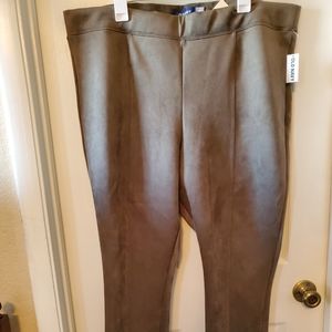 Old Navy Stevie leggings in olive